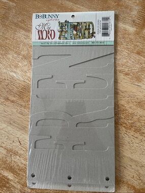 BoBunny "My Word" Chipboard Album Pages -FRIEND
$7 each or 2/$10